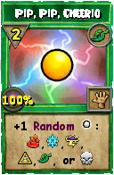 Wizard101 Life spell card: Pip, Pip, Cheerio, Spell ID 9329