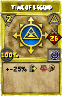 Wizard101 Myth spell card: Time of Legend, Spell ID 9387