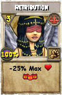 Wizard101 Balance spell card: Retribution, Spell ID 9415