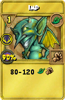 Wizard101 Life spell card: Imp, Spell ID 9751