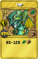 Wizard101 Life spell card: Imp, Spell ID 9753