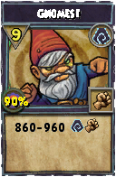 Wizard101 Shadow spell card: Gnomes!, Spell ID 9883