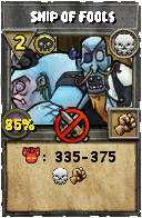 Wizard101 Death spell card: Ship of Fools, Spell ID 9928