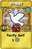 Wizard101 Ice spell card: Distract, Spell ID 9967