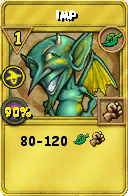 Wizard101 Life spell card: Imp, Spell ID 9752
