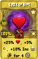 Wizard101 Star spell card: Cycle of Life, Spell ID 10028