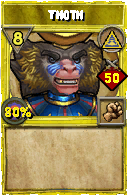 Wizard101 Myth spell card: Thoth, Spell ID 10052