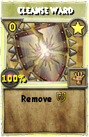 Wizard101 Star spell card: Cleanse Ward, Spell ID 10076