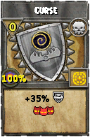 Wizard101 Death spell card: Curse, Spell ID 10109