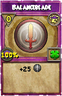 Wizard101 Storm spell card: Balanceblade, Spell ID 10185