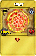 Wizard101 Shadow spell card: Cheat, Spell ID 10213
