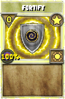Wizard101 Star spell card: Fortify, Spell ID 10229
