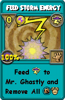 Wizard101 Storm spell card: Feed Storm Energy, Spell ID 10241