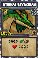 Wizard101 Shadow spell card: Eternal Leviathan, Spell ID 10375