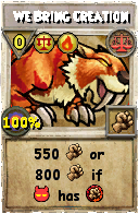Wizard101 Balance spell card: We Bring Creation, Spell ID 10419