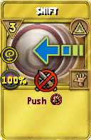 Wizard101 Myth spell card: Shift, Spell ID 10628