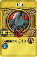 Wizard101 Myth spell card: J3D, Spell ID 10637