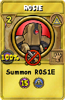 Wizard101 Myth spell card: R0S1E, Spell ID 10644