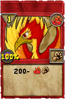 Wizard101 Fire spell card: HG_RPG_MobFire_Spell_04, Spell ID 10705
