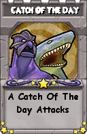 Wizard101 School 16 spell card: Catch Of The Day, Spell ID 10765