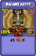 Wizard101 Balance spell card: Balance Assist, Spell ID 10776