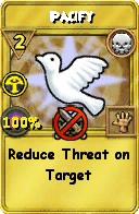 Wizard101 Death spell card: Pacify, Spell ID 10807