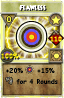 Wizard101 Star spell card: Flawless, Spell ID 10828