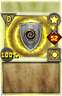 Wizard101 Star spell card: Quincy Morris - Damage Cap Aura, Spell ID 10847