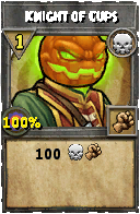 Wizard101 Death spell card: Knight of Cups, Spell ID 10903