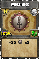 Wizard101 Death spell card: Wooziness, Spell ID 10914