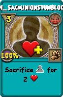 Wizard101 Balance spell card: BG_Myth_SacMinionStunBlockTeam_3, Spell ID 10258