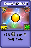 Wizard101 Balance spell card: Chromatic Blast, Spell ID 10900