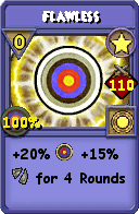 Wizard101 Star spell card: Flawless, Spell ID 10835