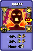 Wizard101 Star spell card: Frenzy, Spell ID 10093