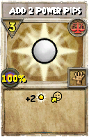Wizard101 Balance spell card: Add 2 Power Pips, Spell ID 10583
