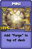 Wizard101 Myth spell card: Purge, Spell ID 10834