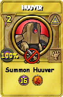Wizard101 Myth spell card: Huuver, Spell ID 11278
