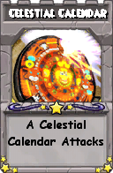 Wizard101 School 16 spell card: Celestial Calendar, Spell ID 11306