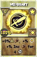 Wizard101 Star spell card: Reliquary, Spell ID 11336