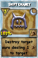 Wizard101 Moon spell card: Shift Chaney, Spell ID 11388