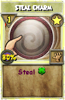 Wizard101 Star spell card: Steal Charm, Spell ID 11457