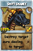 Wizard101 Moon spell card: Shift Chaney, Spell ID 11524
