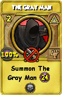 Wizard101 Myth spell card: The Gray Man, Spell ID 11565