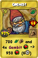 Wizard101 Life spell card: Gnomes!, Spell ID 11680
