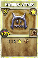 Wizard101 Star spell card: Natural Attack, Spell ID 11683