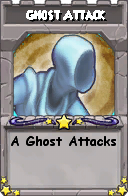 Wizard101 School 16 spell card: Ghost Attack, Spell ID 11811