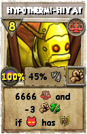 Wizard101 Balance spell card: Hypothermi-HIYA!, Spell ID 11901