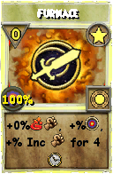 Wizard101 Star spell card: Furnace, Spell ID 11903