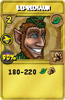 Wizard101 Life spell card: Leprechaun, Spell ID 11918