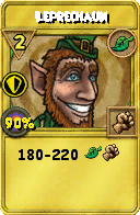 Wizard101 Life spell card: Leprechaun, Spell ID 11921